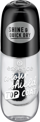 essence Topcoat color shield TOP COAT, 8 ml
