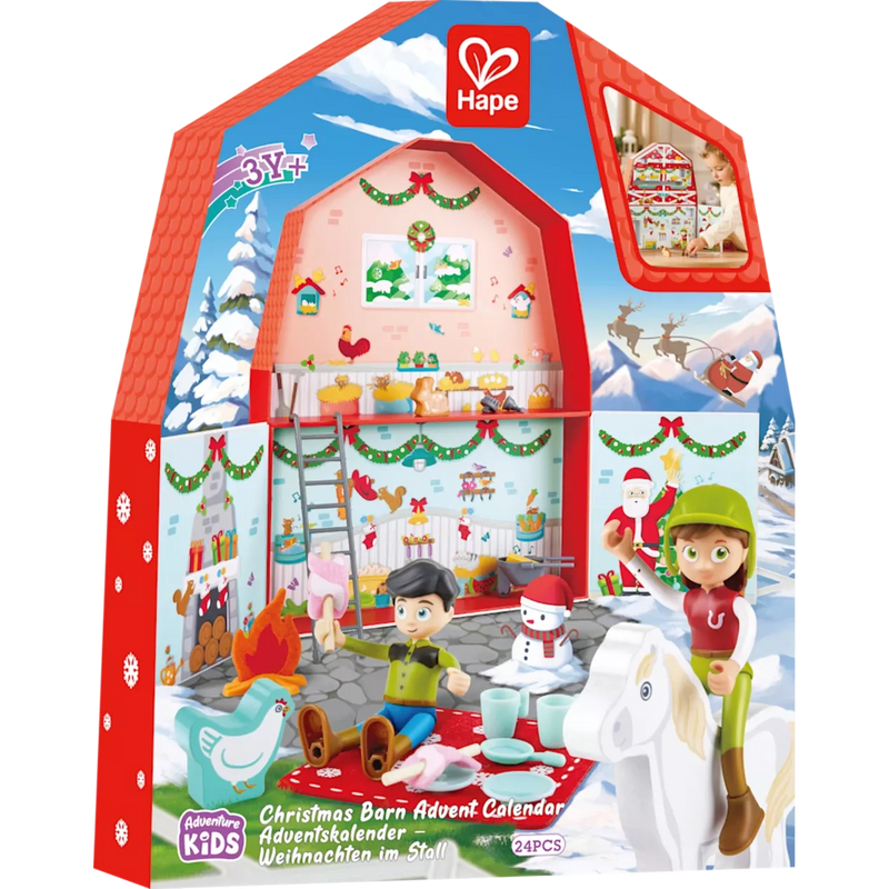 Calendrier de l'Avent Hape 2025 Ferme, 1 pièce
