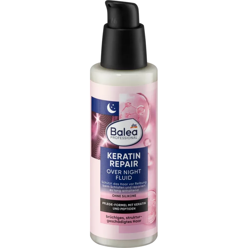 Balea Professional Vloeibaar Keratineherstel voor over de nacht, 100 ml