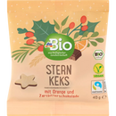 dmBio Sterbiscuitje met pure sinaasappelchocolade, adventskalender voor zelfontwerper 2025, 40 g