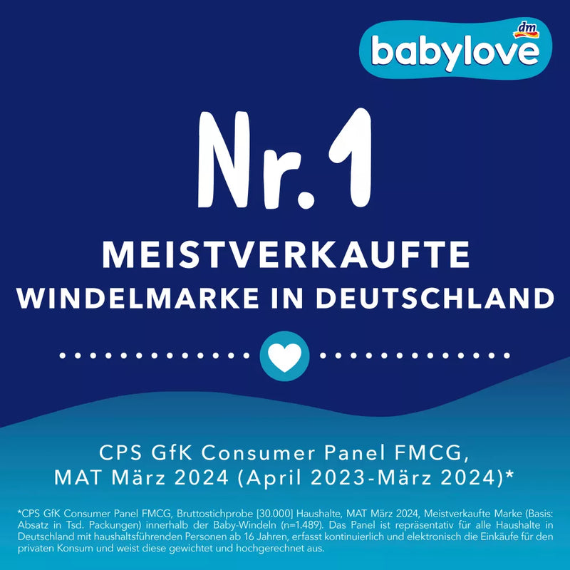 babylove Baby Pants Premium maandbox maat 7 XXL (18+ kg), 72 stuks.