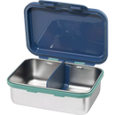Boîte à lunch Babylove en acier inoxydable bleu/vert, 1 pièce