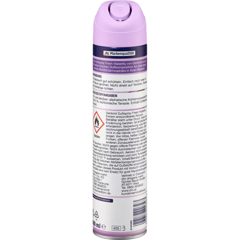 Denkmit Geurspray Verse Waterlelie, 300 ml