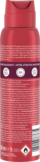 Fa Deo Spray Déodorant Instants Glamours, 150 ml