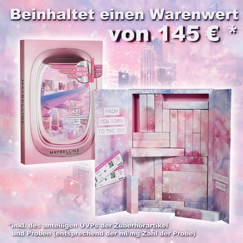 Maybelline New York Adventskalender 2024 Prettige Feestdagen, 1 stuk