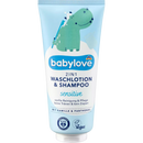 babylove Baby Shampoo Douche & Waslotion 2in1, 200 ml