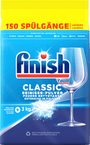 Finish Poudre nettoyante pour lave-vaisselle, 3 kg