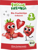 Freche Freunde Kindersnack fruitchips aardbei, vanaf 3 jaar, 12 g