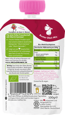 Freche Freunde Baby Meal Squeeze Bags 12+ Months Pomme, Fraise, Myrtille &amp; Framboise, 100 g