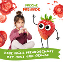 Freche Freunde Baby Meal Squeeze Bags 12+ Months Pomme, Fraise, Myrtille &amp; Framboise, 100 g