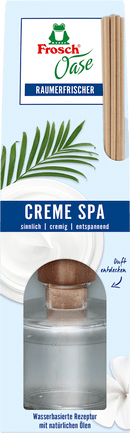 Frosch Scent Sticks Parfum d'ambiance Crème Spa, 90 ml