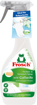 Frosch Détachant et détergent de prélavage comme le savon biliaire, 500 ml