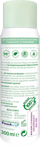 Frosch Senses Douchegel Sensitive met aloë vera, 300 ml