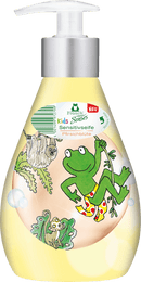 Frosch Senses Vloeibare zeep voor kinderen met gevoelige huid, perzikbloesem, 300 ml