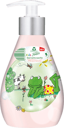 Frosch Senses Vloeibare zeep voor kinderen met gevoelige huid, perzikbloesem, 300 ml