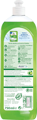 Frosch Liquide Lave-Vaisselle Lime Fresh, 750 ml