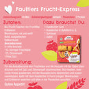 FRUCHTBAR Pausenfreund Kindersnack Pausenfreund Fruitzakje, spelt, aardbei, appel vanaf 3 jaar (6x22 g), 132 g