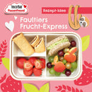 FRUCHTBAR Pausenfreund Kindersnack Pausenfreund Fruitzakje, spelt, aardbei, appel vanaf 3 jaar (6x22 g), 132 g