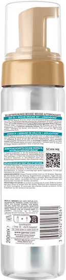 Garnier Ambre Solaire Mousse Autobronzante Autobronzant Naturel, 200 ml