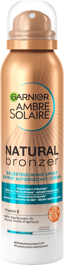 Garnier Ambre Solaire Spray autobronzant bronzant naturel, 150 ml