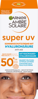 Garnier Ambre Solaire Zonnebrandcrème voor het gezicht Super UV Anti-Age, SPF 50+, 50 ml