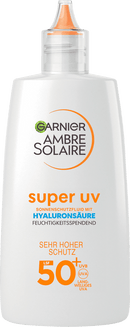 Garnier Ambre Solaire Zonnefluid voor het gezicht Super UV met hyaluronzuur, SPF 50+, 40 ml