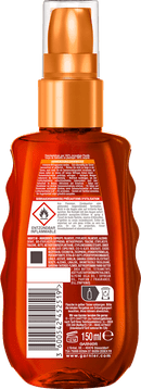 Garnier Ambre Solaire Huile Solaire Spray Bronze Idéal, SPF 20, 150 ml