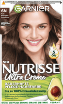 GARNIER NUTRISSE Haarkleur 6N Nude Natuurlijk donkerblond, 1 stuk