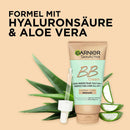 Garnier Skin Active Crème de Jour Teintée BB Crème Soin Tout-en-1 Medium, 50 ml