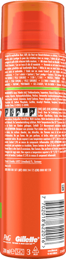 Gel à raser Gillette, Fusion5 Sensitive, 200 ml