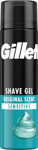 Gillette Scheergel, Sensitive-formule, 200 ml