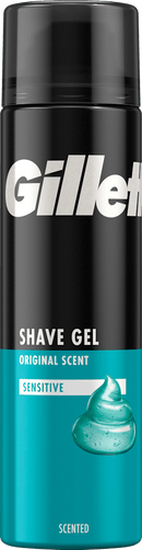 Gillette Scheergel, Sensitive-formule, 200 ml