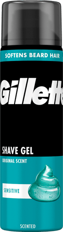 Gillette Scheergel, Sensitive-formule, 200 ml