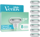 Lames de rasoir Gillette Venus, Smooth Sensitive, 8 pièces