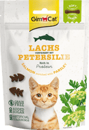 GIMCAT Snack pour chat, Snack moelleux au saumon &amp; persil, 60 g