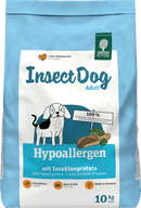 Green Petfood InsectDog Hypoallergenic, nourriture sèche pour chien, adulte, avec protéines d'insectes, 10 kg