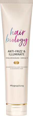 hair biology Après-shampooing Anti-Frizz &amp; Illuminate, 160 ml