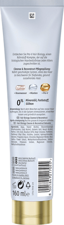hair biology Conditioner Cleanse & Reconstruct, 160 ml