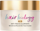 hair biology Haarkuur Anti-Frizz & Illuminate-masker, 160 ml