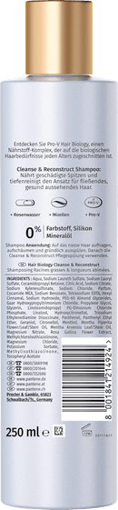 Biologie capillaire Shampooing Cleanse &amp; Reconstruct, 250 ml