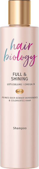 hair biology Shampoo Full & Shining, 250 ml