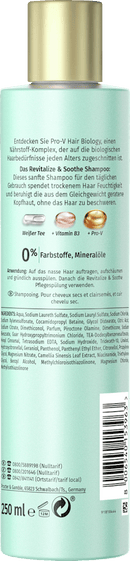 Shampooing Hair Biology Revitalisant et Apaisant, 250 ml