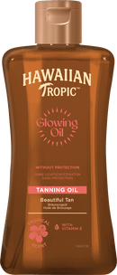 Hawaiian Tropic Bruiningsolie Glowing Oil Beautiful Tan, 200 ml