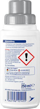 Heitmann Impregneermiddel voor in de was, 250 ml