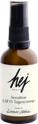 hej ORGANIC Gezichtscrème Sensitive SPF 15