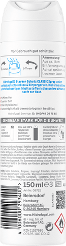 Hidrofugal Deo Spray Anti-transpirant Classique, 150 ml