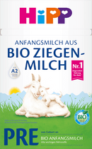 HiPP Startmelk Pre op basis van geitenmelk vanaf de geboorte, 400 g
