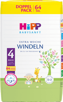 HiPP Babysanft Luiers Maxi 4 (9-14 kg), dubbelpak