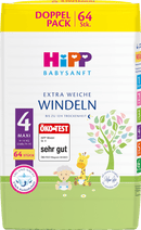 HiPP Babysanft Luiers Maxi 4 (9-14 kg), dubbelpak