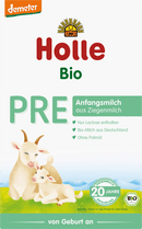 Nourriture pour bébés Holle Lait d'origine Pré de lait de chèvre dès la naissance, 400 g